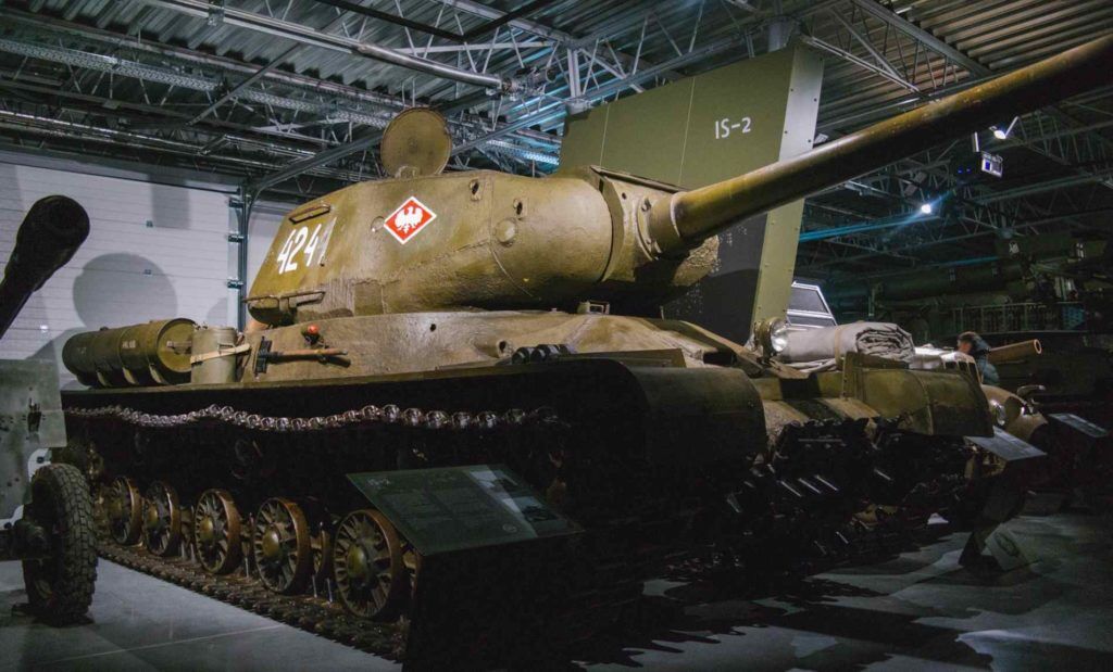 IS-2 tank in MBP in Poznan