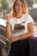 Ich bin ein Katzenmensch Tiger Tank-T-Shirt