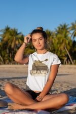 Ich bin ein Katzenmensch Tiger Tank-T-Shirt