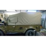 Gummierte Leinwand für Gaz 69